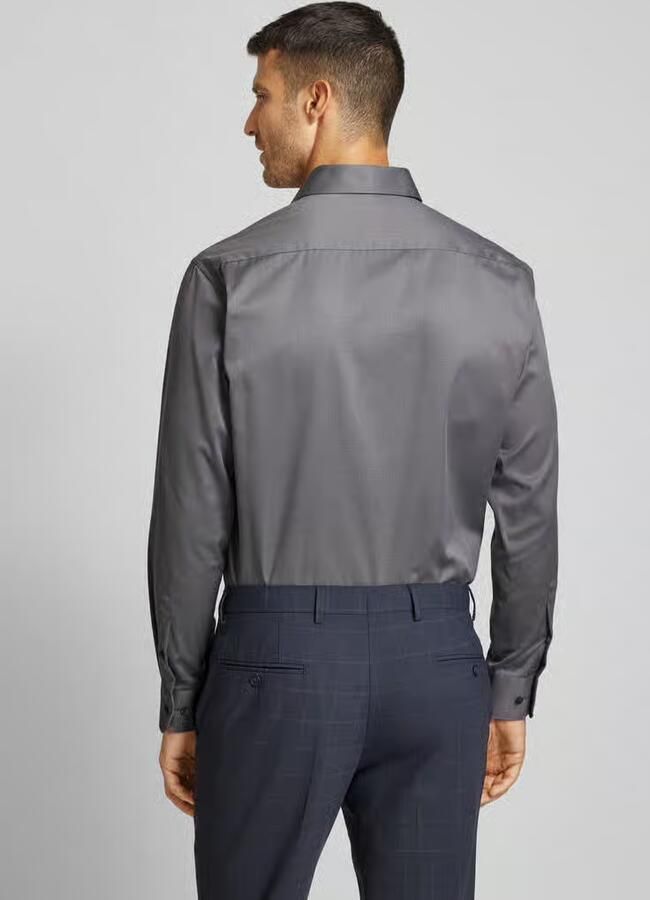 Eterna Overhemd met lange mouwen Comfort fit NON IRON (strijkvrij) - Foto 2