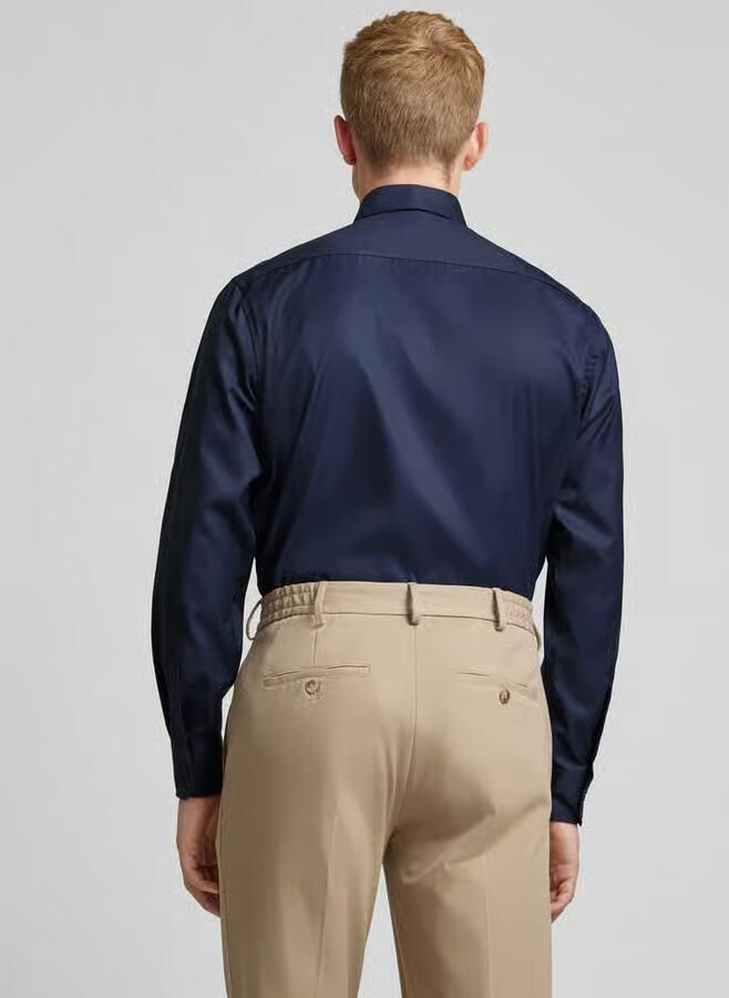 Eterna Overhemd met lange mouwen Comfort fit NON IRON (strijkvrij)