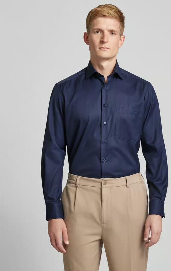 Eterna Overhemd met lange mouwen Comfort fit NON IRON (strijkvrij) - Foto 2