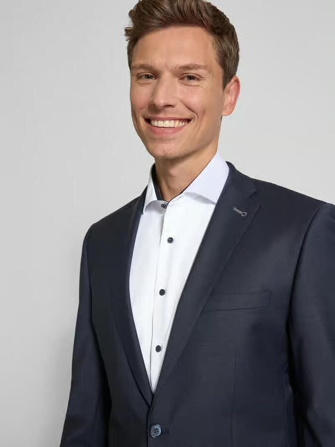Eterna Overhemd met lange mouwen MODERN FIT NON IRON (strijkvrij) - Foto 3