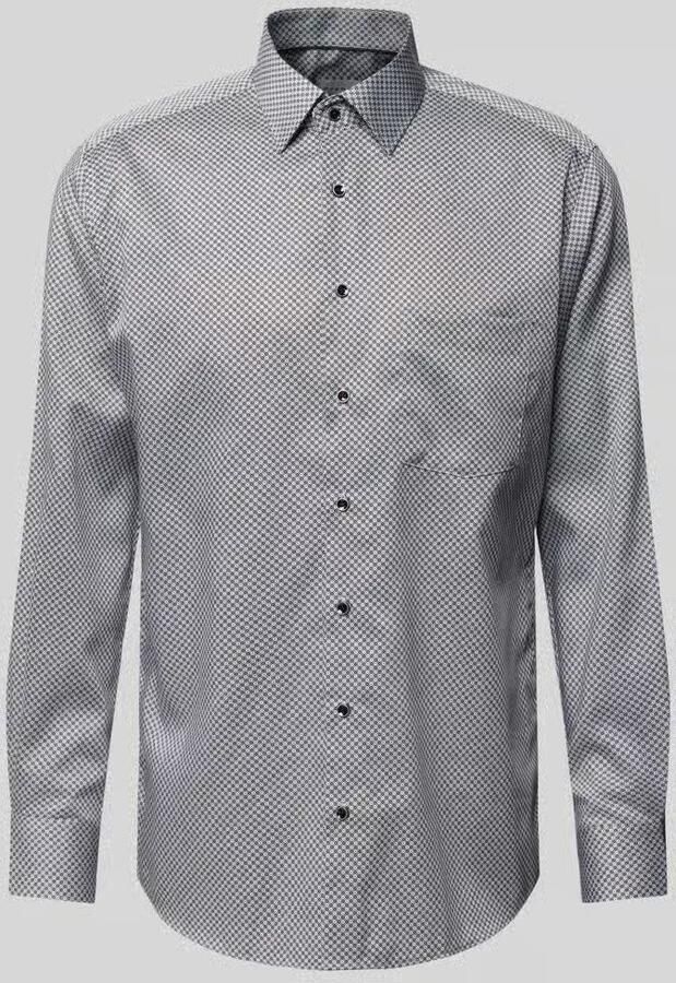 Eterna Overhemd met lange mouwen MODERN FIT NON IRON (strijkvrij) - Foto 7