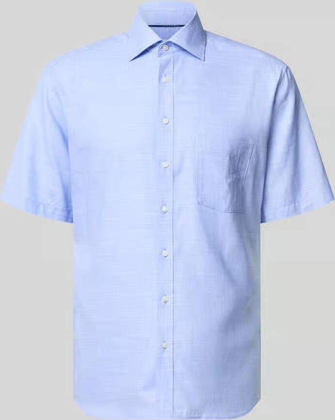 Eterna modern fit zakelijk overhemd met kentkraag - Foto 2