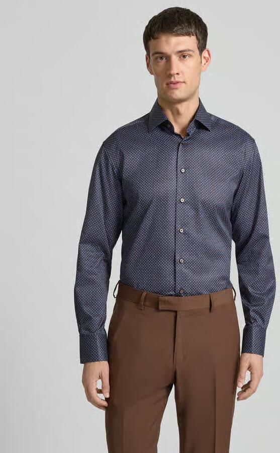 Eterna Modern fit zakelijk overhemd met kentkraag - Foto 2