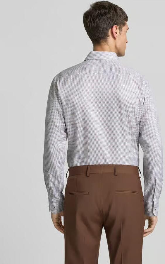 Eterna Modern fit zakelijk overhemd met kentkraag