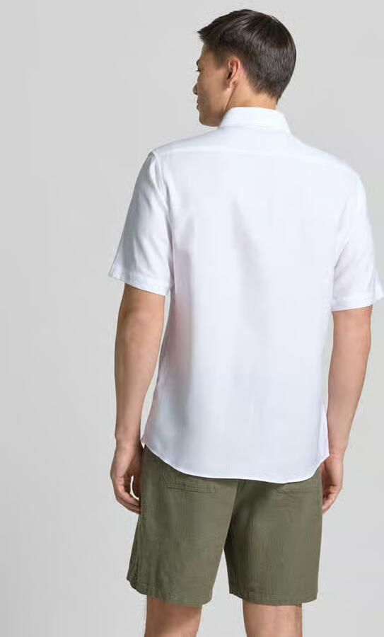 Eterna modern fit zakelijk overhemd met kentkraag
