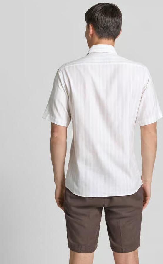 Eterna modern fit zakelijk overhemd met kentkraag - Foto 4