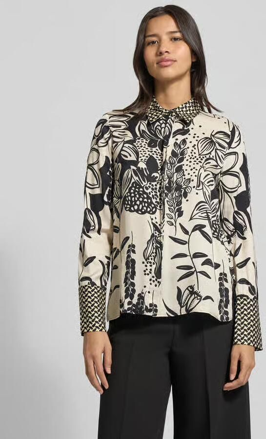 Eterna Overhemdblouse met blinde knoopsluiting - Foto 2