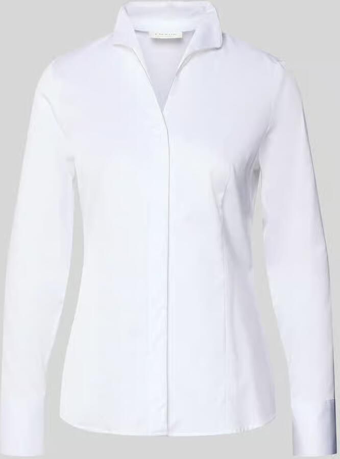 ETERNA COMFORT FIT Overhemdblouse met blinde knoopsluiting