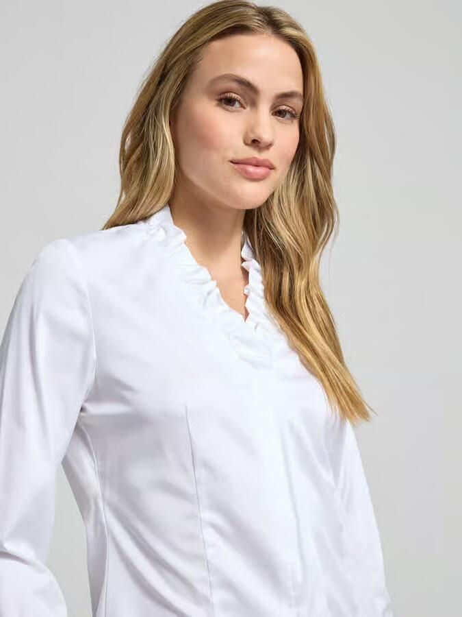 Eterna Overhemdblouse met V-hals - Foto 2