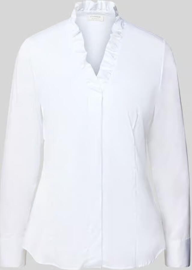 Eterna Overhemdblouse met V-hals