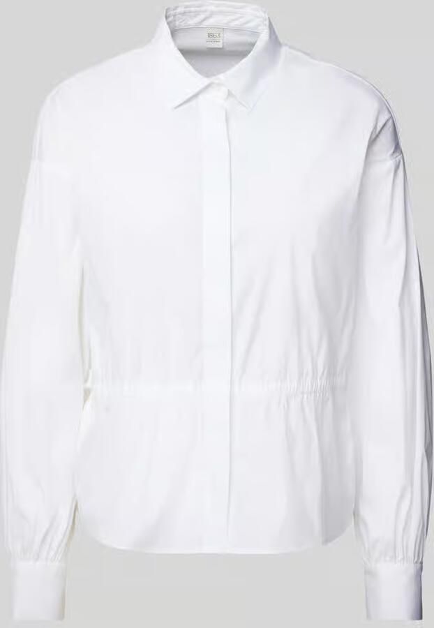 Eterna Regular fit overhemdblouse met ballonmouwen - Foto 2