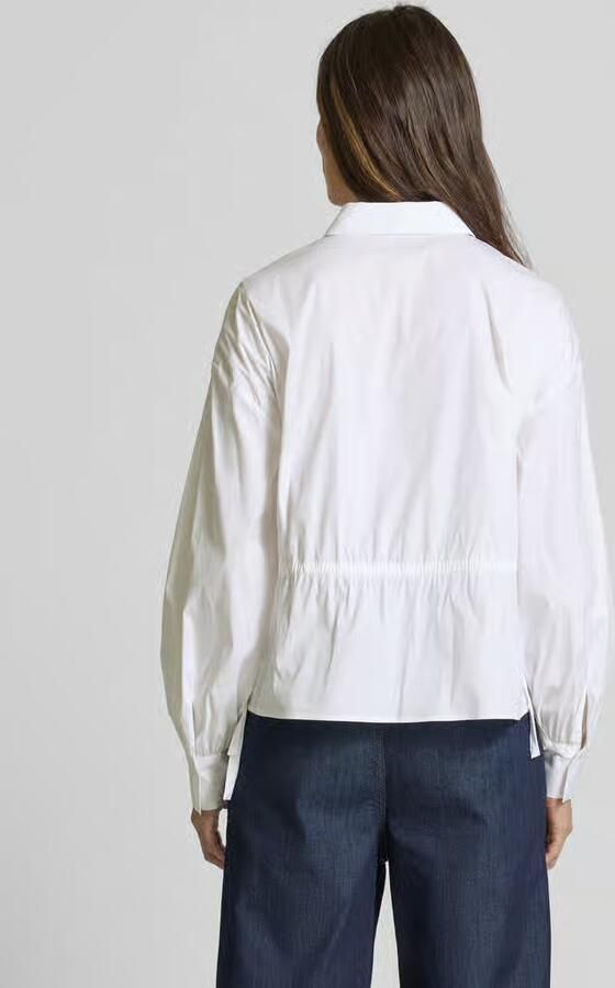Eterna Regular fit overhemdblouse met ballonmouwen - Foto 3