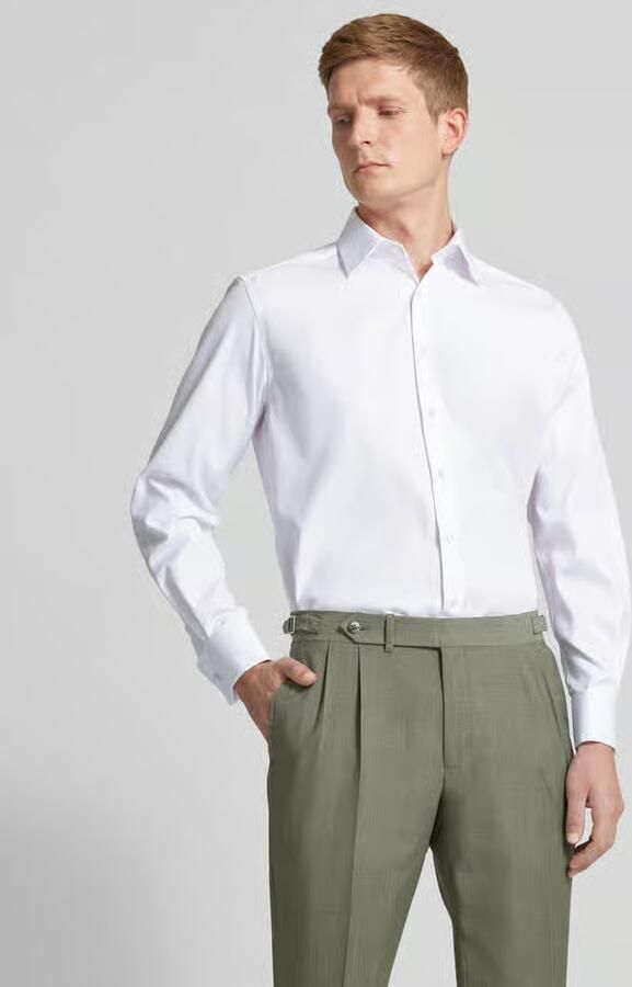 Eterna Overhemd met lange mouwen Comfort fit NON IRON (strijkvrij) - Foto 9