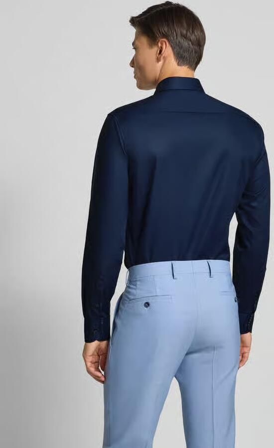 Eterna Regular fit vrijetijdsoverhemd met kentkraag model 'Kent'