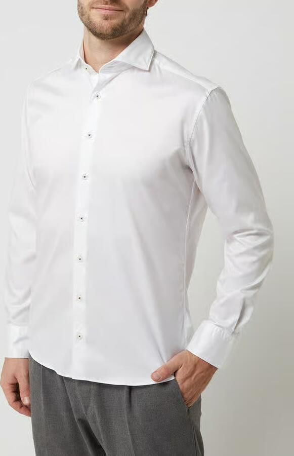 Eterna Overhemd met lange mouwen MODERN FIT EASY IRON (gemakkelijk te strijken)