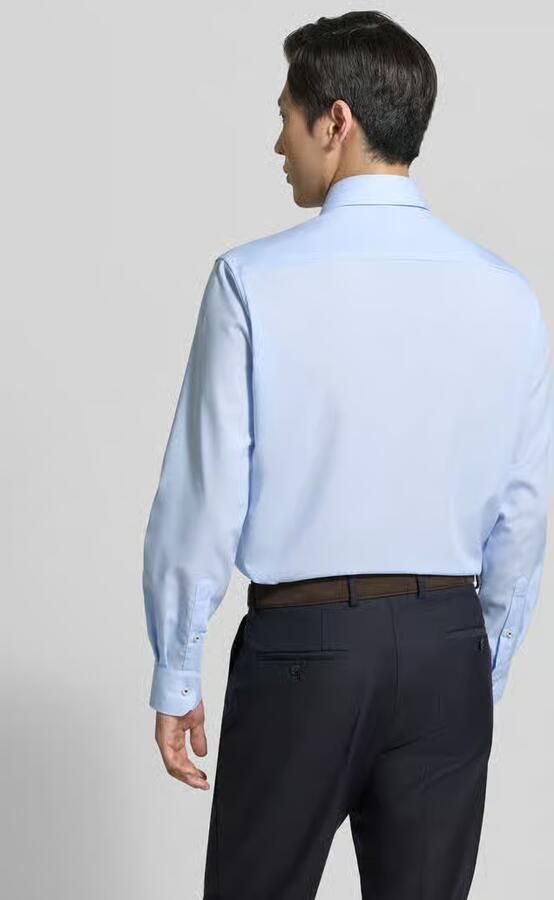 Eterna regular fit zakelijk hemd met kentkraag - Foto 2