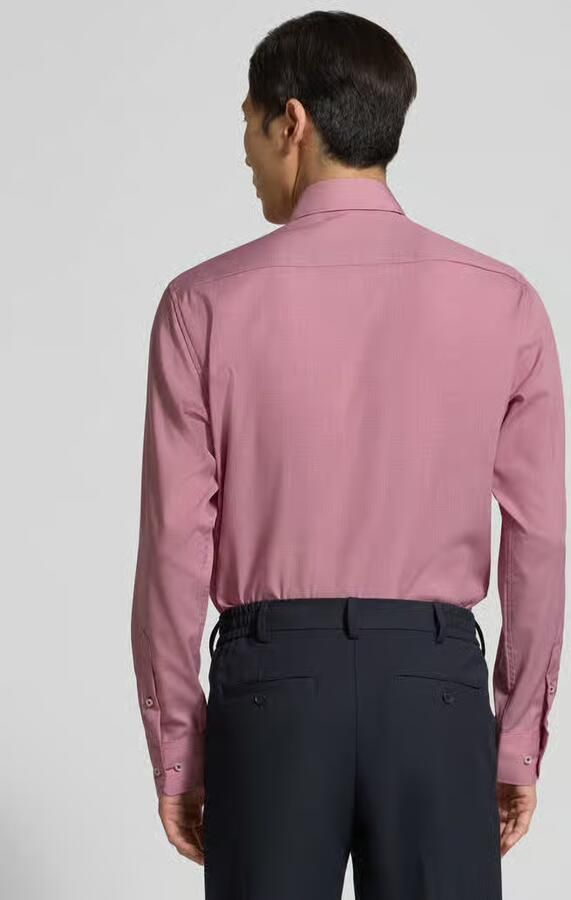 Eterna regular fit zakelijk hemd met kentkraag