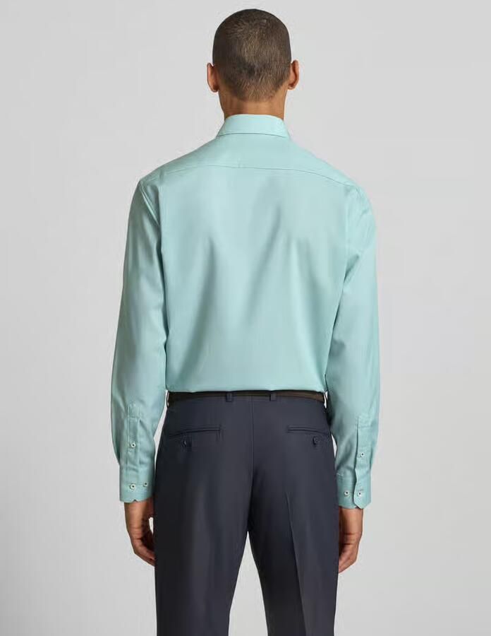 Eterna regular fit zakelijk hemd met kentkraag - Foto 2