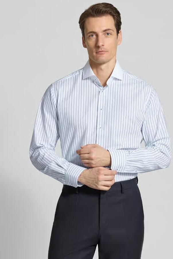 Eterna Regular fit zakelijk hemd met kentkraag - Foto 2