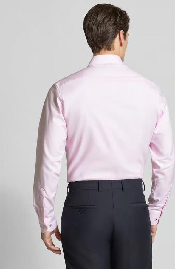 Eterna Regular fit zakelijk hemd met kentkraag