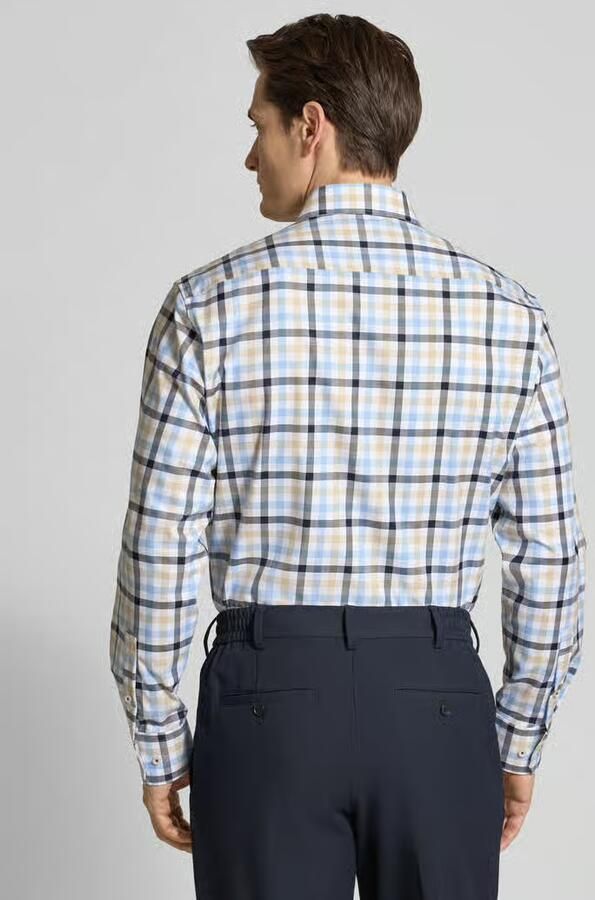 Eterna Regular fit zakelijk hemd met kentkraag - Foto 2