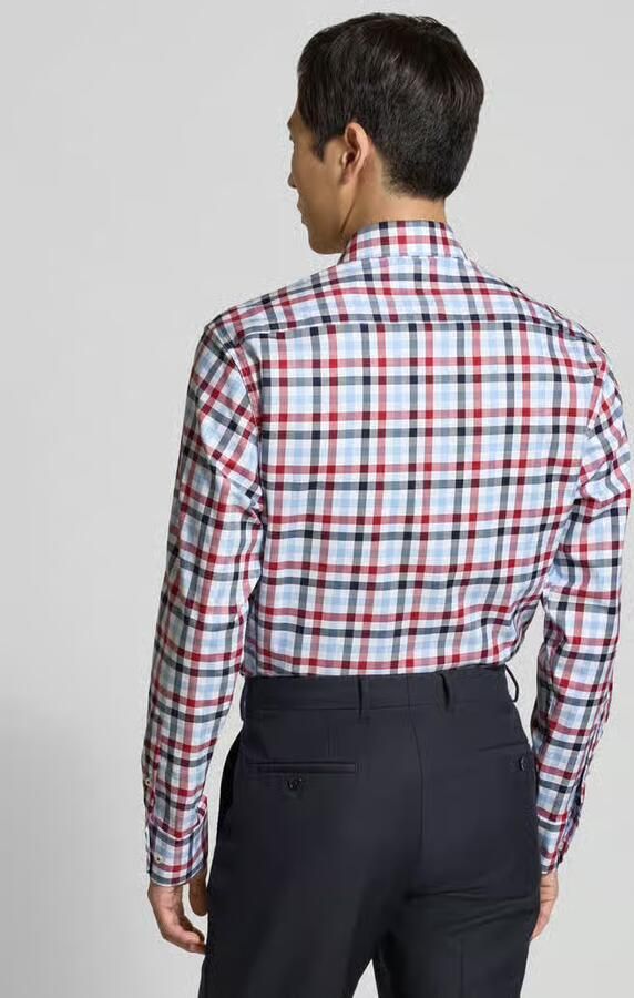 Eterna Regular fit zakelijk hemd met kentkraag - Foto 3