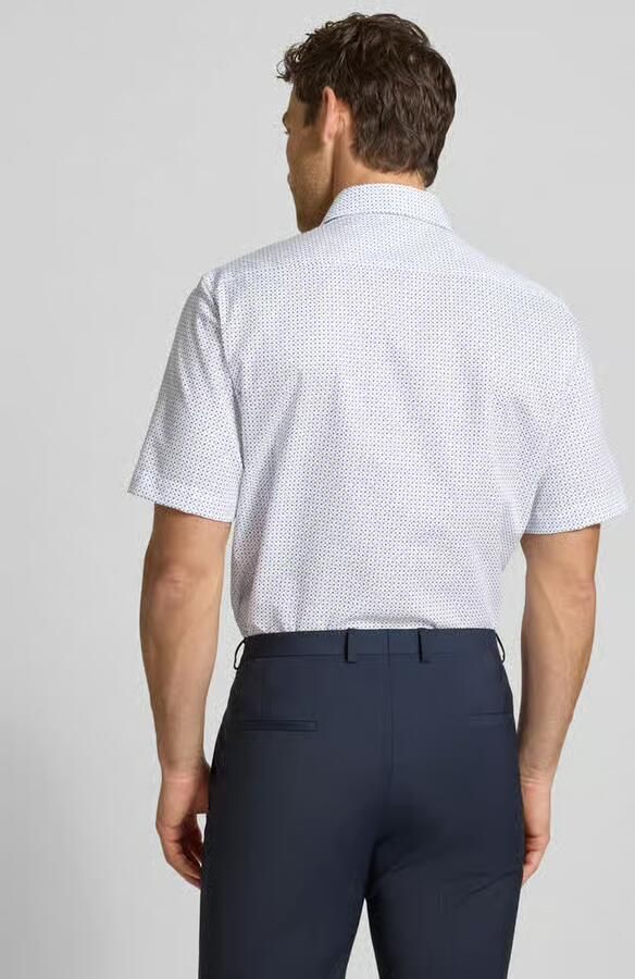 Eterna regular fit zakelijk hemd met kentkraag - Foto 3