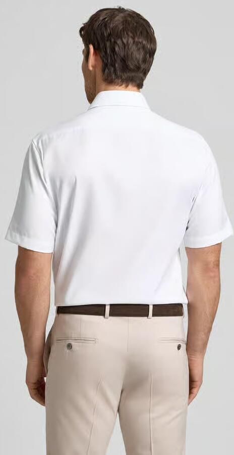 Eterna Overhemd met korte mouwen MODERN FIT NON IRON (strijkvrij)