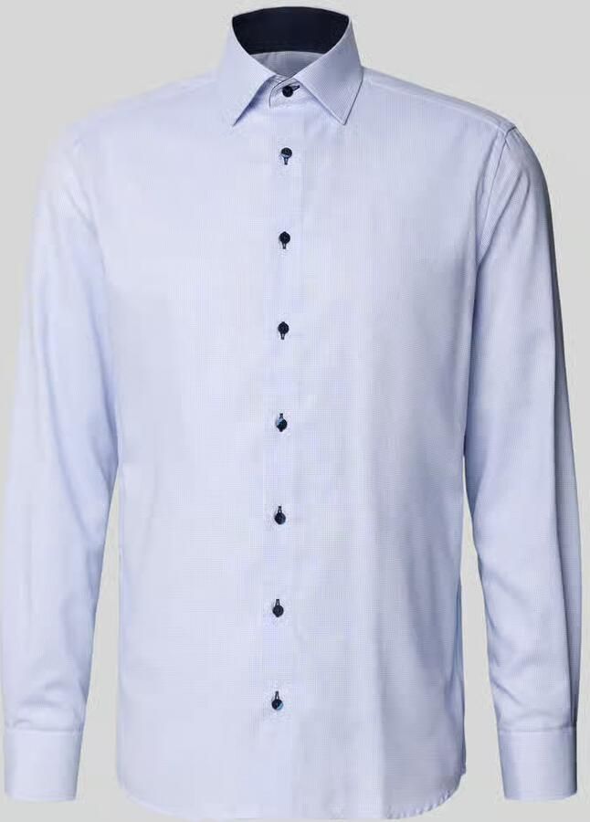 Eterna Overhemd met lange mouwen MODERN FIT NON IRON (strijkvrij) - Foto 3