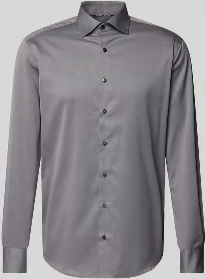 Eterna Overhemd met lange mouwen MODERN FIT NON IRON (strijkvrij)