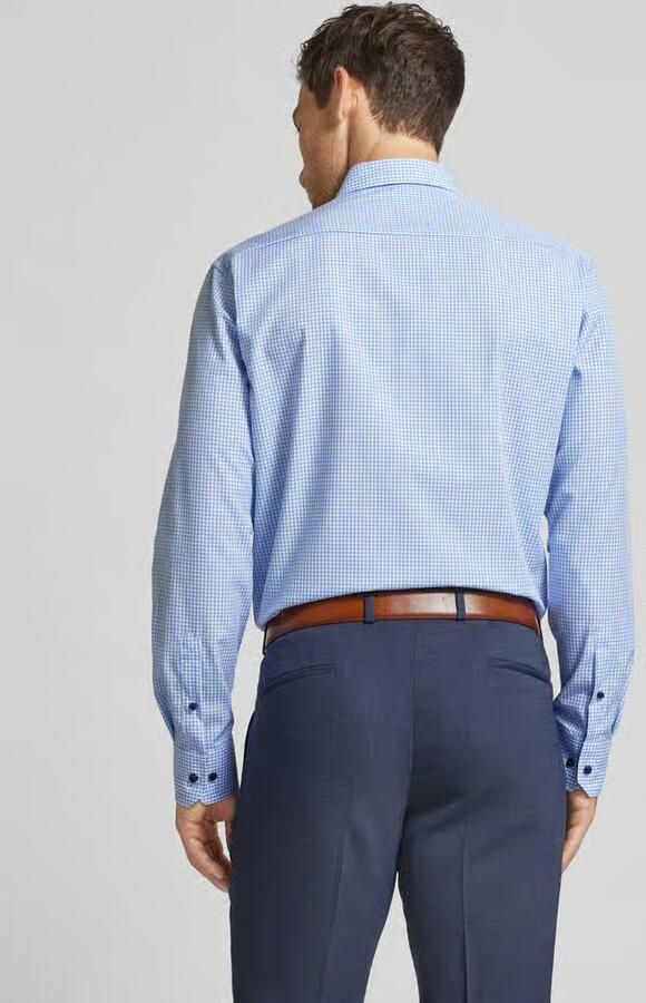 Eterna Overhemd met lange mouwen MODERN FIT NON IRON (strijkvrij) - Foto 6