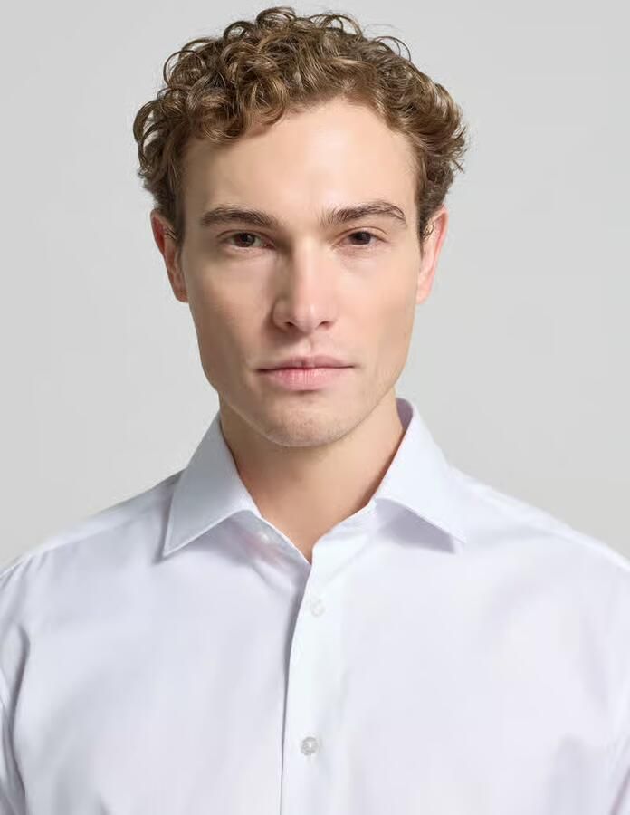 Eterna Overhemd met lange mouwen MODERN FIT NON IRON (strijkvrij) - Foto 3