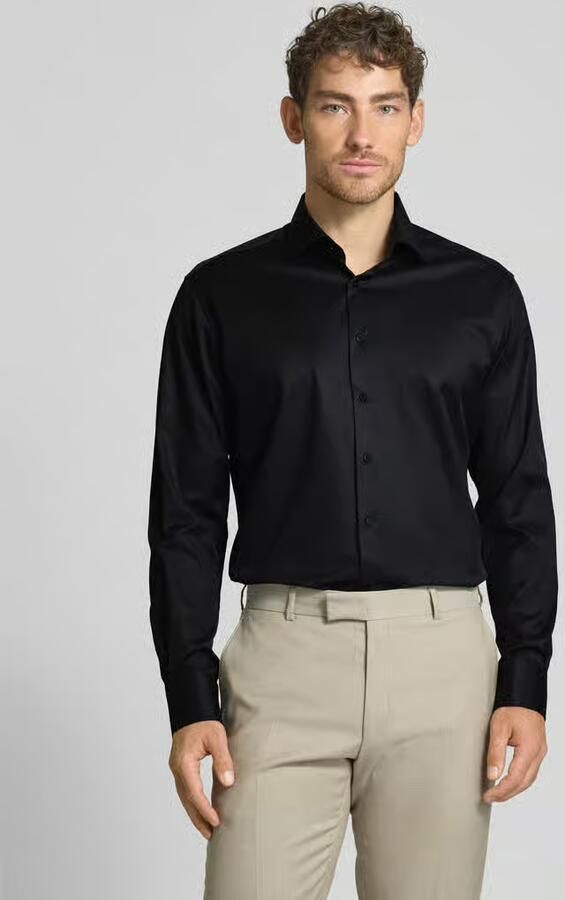 Eterna Overhemd met lange mouwen MODERN FIT NON IRON (strijkvrij) - Foto 8
