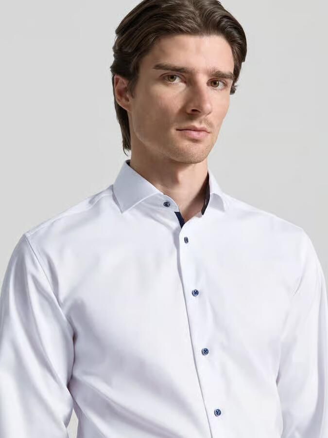 Eterna Overhemd met lange mouwen MODERN FIT NON IRON (strijkvrij) - Foto 2