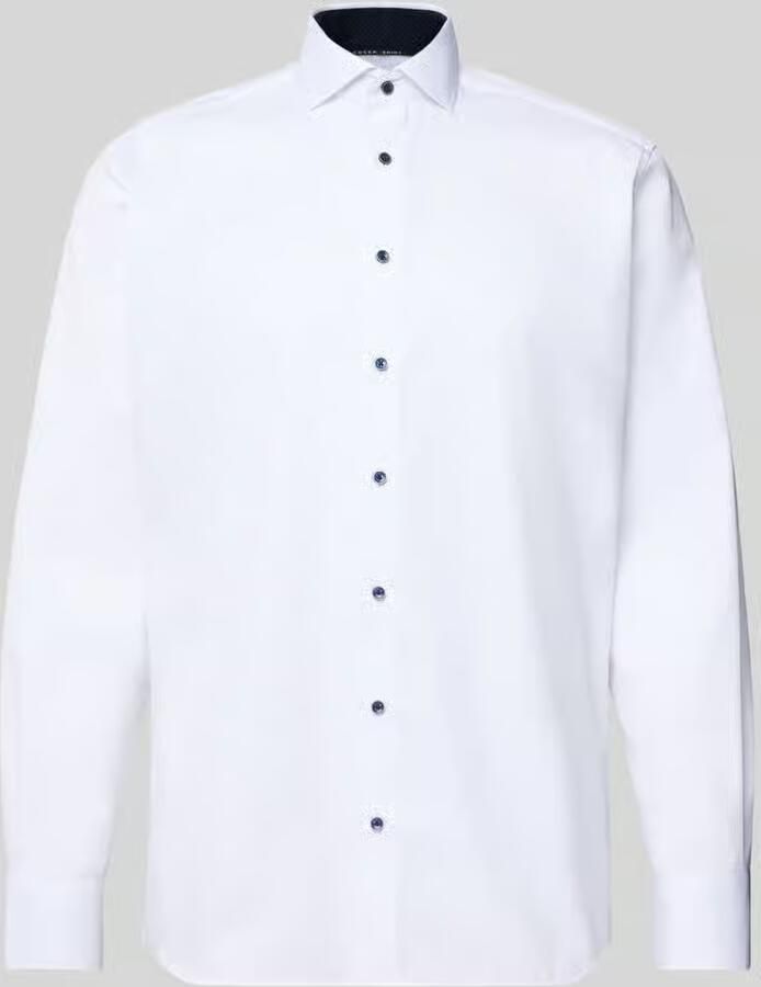 Eterna Overhemd met lange mouwen MODERN FIT NON IRON (strijkvrij)