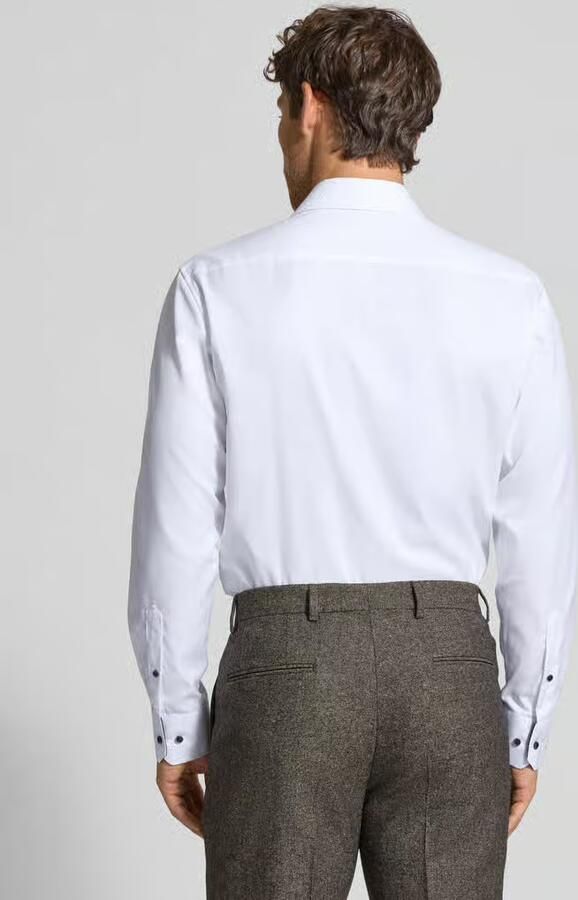 Eterna Overhemd met lange mouwen MODERN FIT NON IRON (strijkvrij) - Foto 4