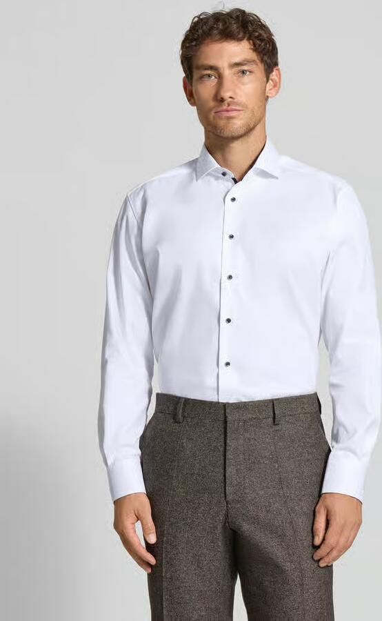 Eterna Overhemd met lange mouwen MODERN FIT NON IRON (strijkvrij) - Foto 7