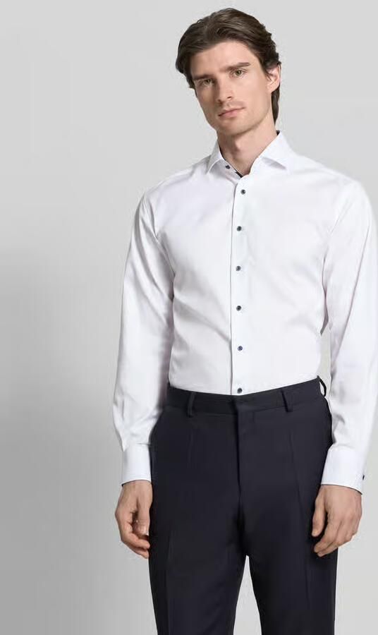 Eterna Overhemd met lange mouwen MODERN FIT NON IRON (strijkvrij) - Foto 8