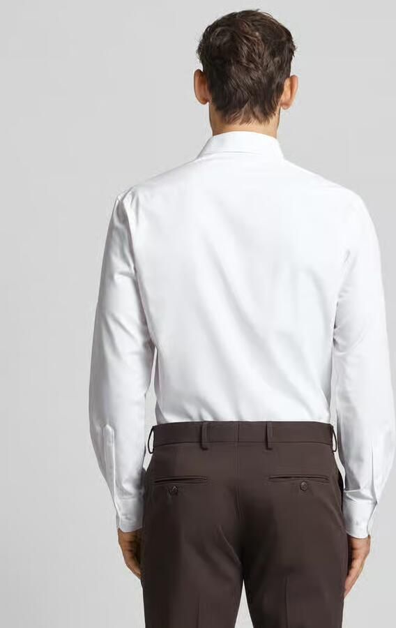 Eterna Overhemd met lange mouwen MODERN FIT NON IRON (strijkvrij)