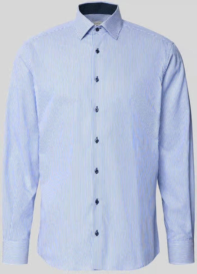 Eterna Overhemd met lange mouwen MODERN FIT NON IRON (strijkvrij)
