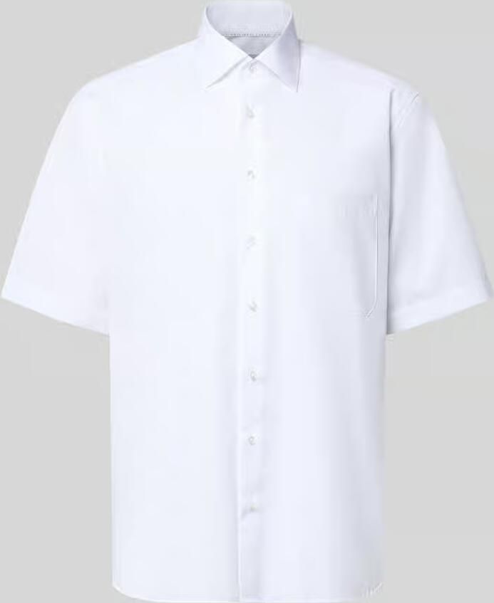 Eterna Overhemd met korte mouwen Comfort fit NON IRON (strijkvrij) - Foto 3