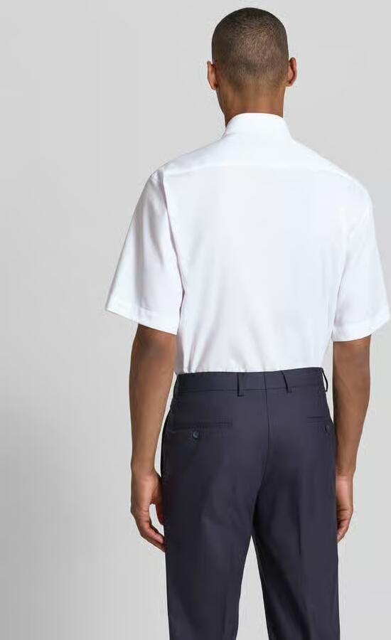 Eterna Overhemd met korte mouwen Comfort fit NON IRON (strijkvrij) - Foto 8