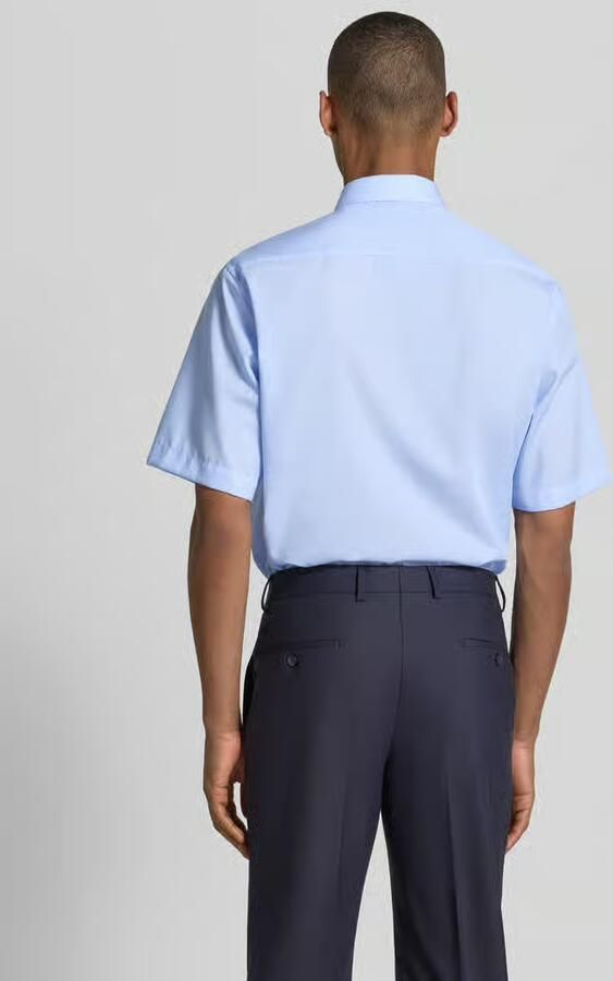 ETERNA COMFORT FIT Comfort fit zakelijk overhemd in effen design - Foto 3