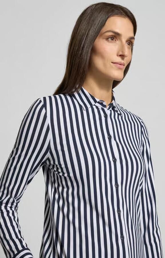 Eterna Slim fit blouse met knoopsluiting - Foto 2