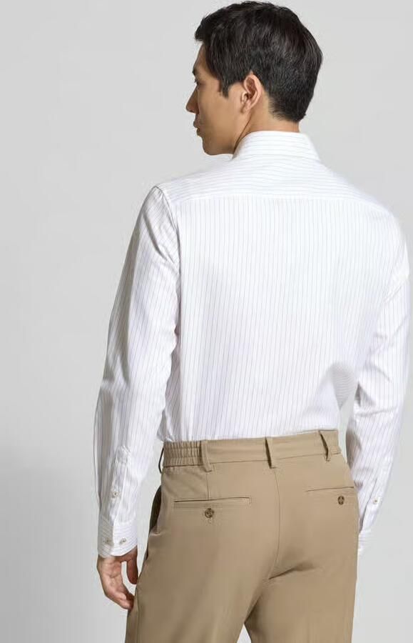 Eterna Slim Fit business-overhemd met Kentkraag