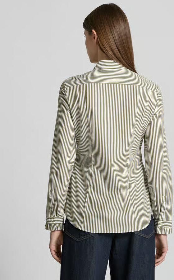 Eterna Slim fit overhemdblouse met 3 4-mouwen