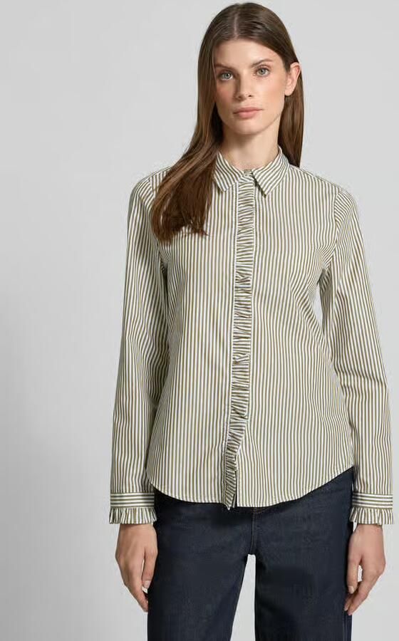 Eterna Slim fit overhemdblouse met 3 4-mouwen - Foto 2