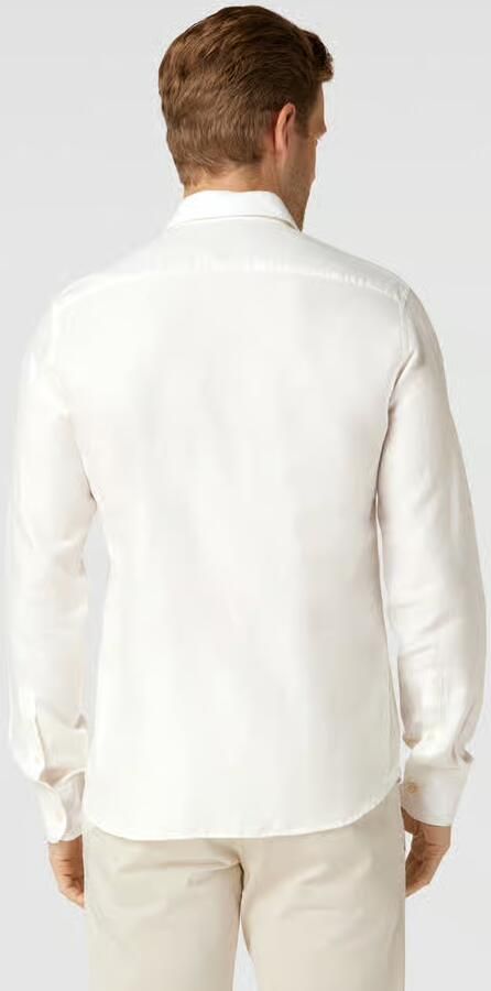 Eterna Slim fit premium shirt met premium linnen model 'Kent' - Foto 7