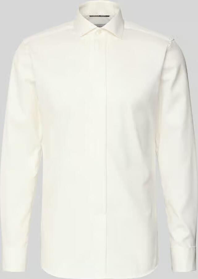 Eterna Overhemd met lange mouwen Slim fit NON IRON (strijkvrij)