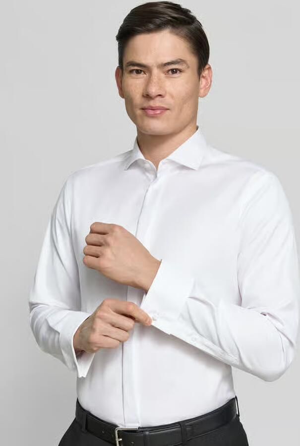 Eterna Overhemd met lange mouwen Slim fit NON IRON (strijkvrij) - Foto 7